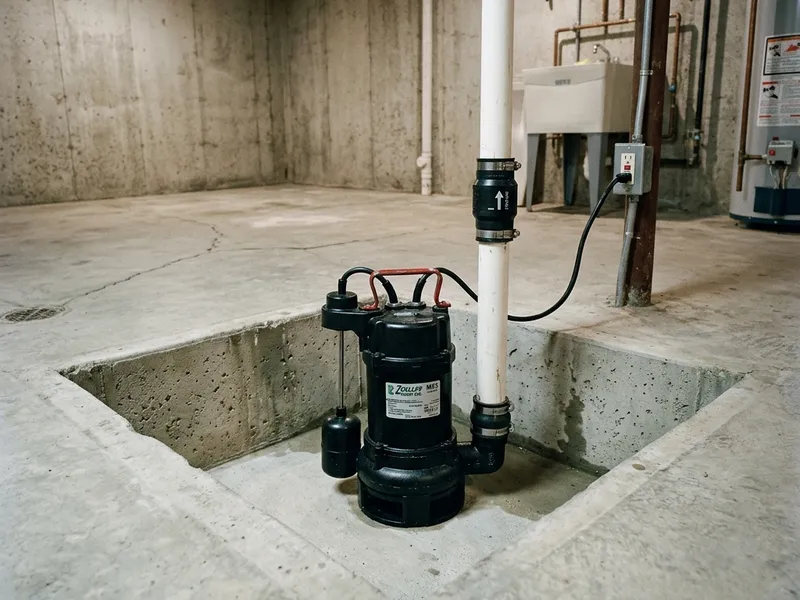 Sump Pump Installation Plumber in Manhattan, IL